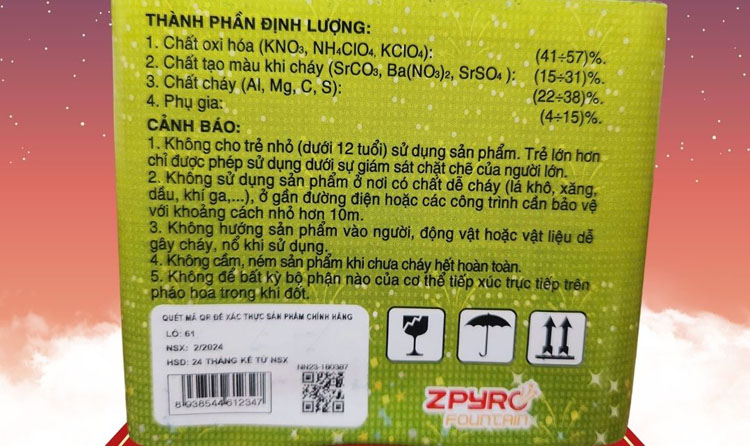 Phoá hoa z121 phun nhấp nháy 2024 của Z121