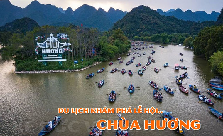 Thuê Xe 16 Chỗ Hà Nội đi Chùa Hương